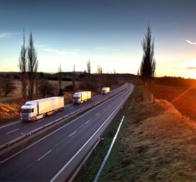 Dopravné obmedzenie pri meste Ruse v Bulharsku