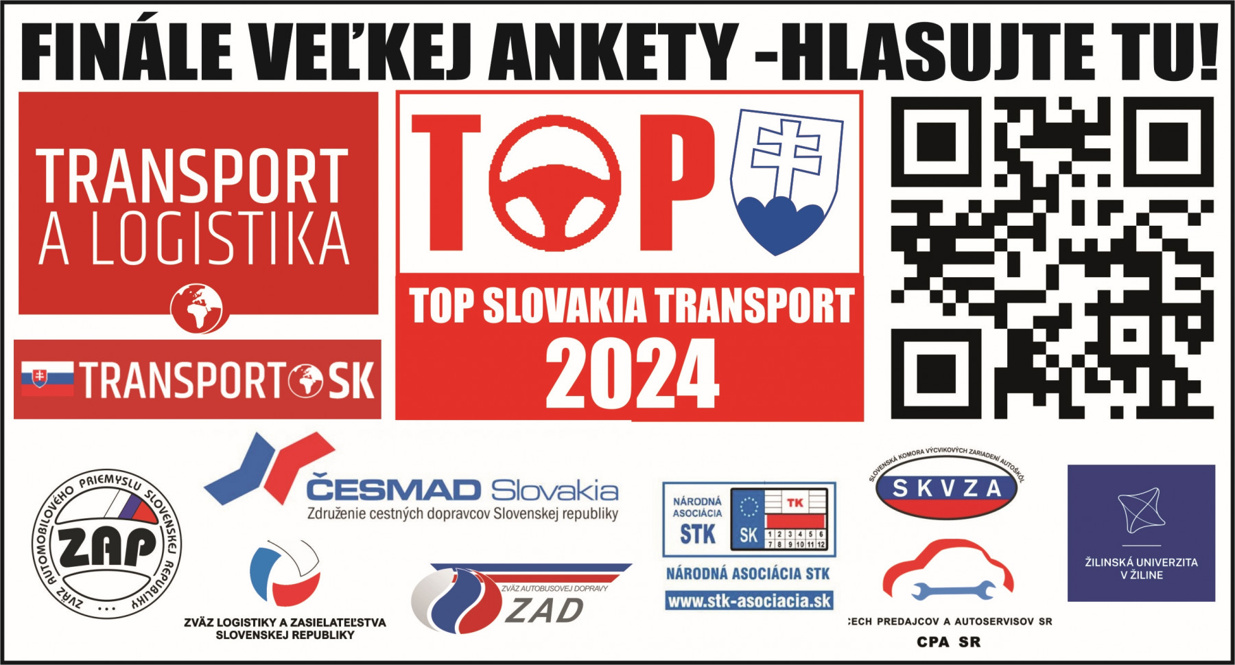 Finále TOP SLOVAKIA TRANSPORT 2024 – hlasujte do 15. 8.!