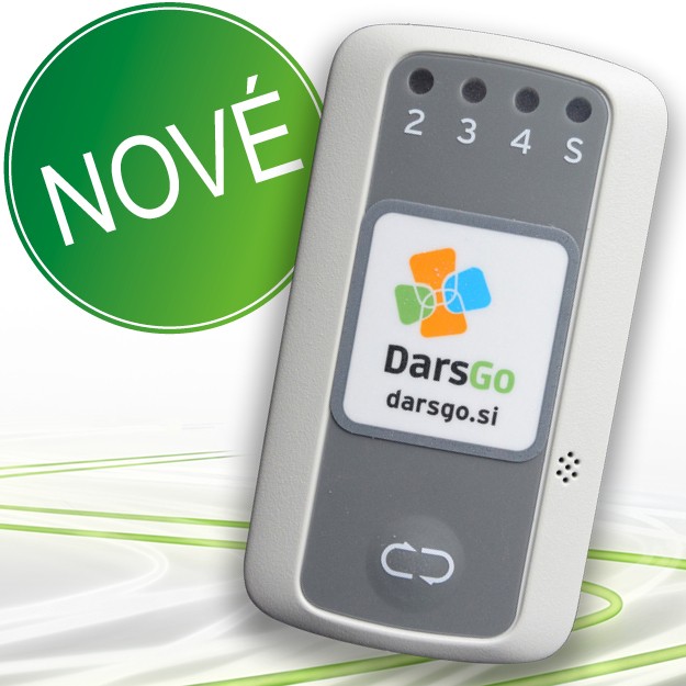Palubná jednotka DarsGo: Elektronické mýto v Slovinsku