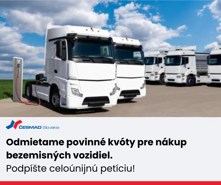Povedzme nie povinným kvótam na bezemisné vozidlá - podpíšte petíciu!