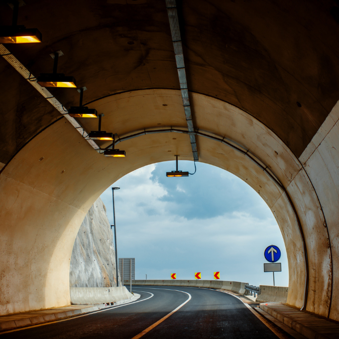 Uzávera tunela v Holandsku